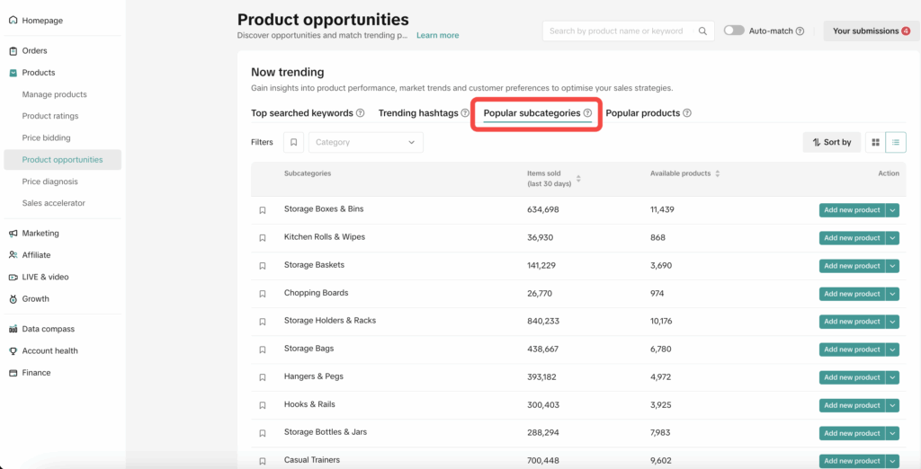 TikTok Shop商品机会中心完全指南:从热搜关键词到限时激励的2025运营手册插图4 TikTok Shop商品机会中心完全指南:从热搜关键词到限时激励的2025运营手册插图4