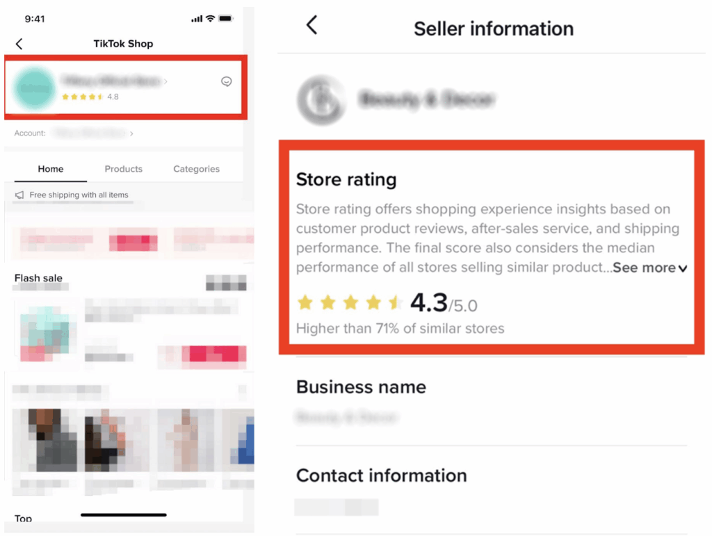 店铺评分TikTok Shop 店铺评分全解析:指标、权益与提升指南店铺评分插图1 店铺评分TikTok Shop 店铺评分全解析:指标、权益与提升指南店铺评分插图1
