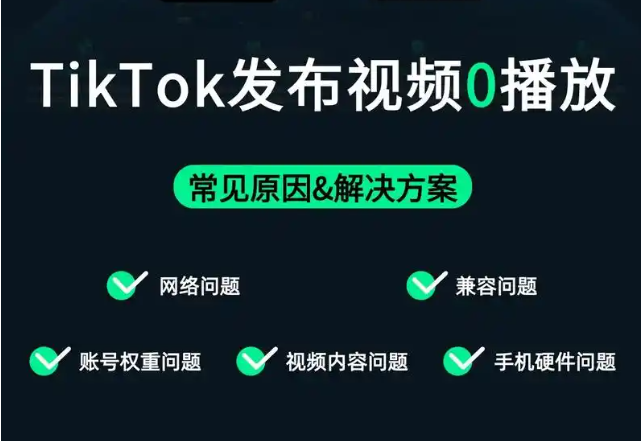 TikTok账号限流全解析：6 大症状判断与破局策略（附实操指南）